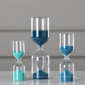 Sandglas High Borosilicate Glass Blue Hourglass Timer